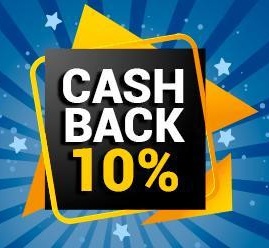 1XBAT 10% Cashback Bonus