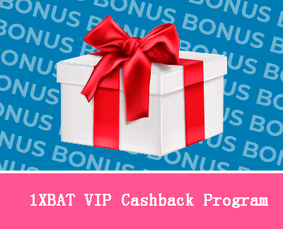 1XBAT VIP Cashback Program